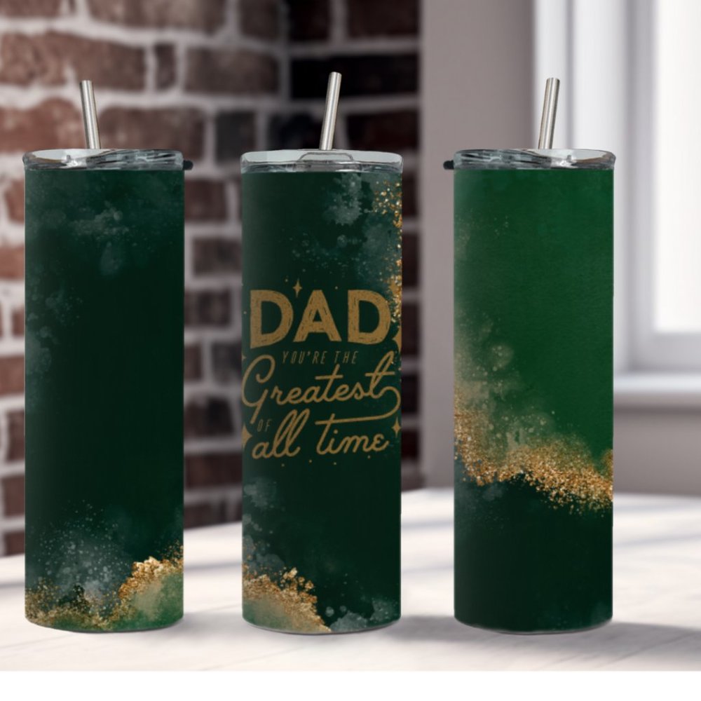 Dad 20 Oz Stainless Steel Tumbler